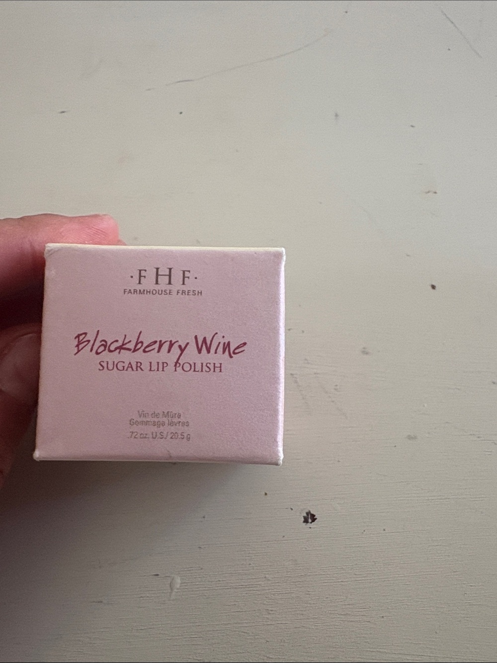 Farm house fresh Blackberry Wine Sugar Lip Polish - Pink